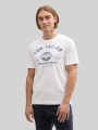 Tom Tailor T-Shirt mit Logo-Print - White