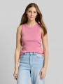 Tom Tailor Slim Fit Top mit Rippstruktur - Soft Blush Rose Tom Tailor Slim Fit Top mit Rippstruktur - Soft Blush Rose