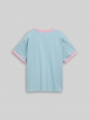 Tom Tailor Oversize T-Shirt mit Print - Tourmaline Tom Tailor Oversize T-Shirt mit Print - Tourmaline