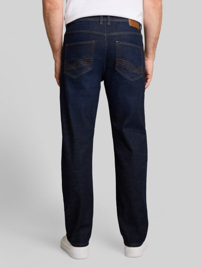 Tom Tailor TTMORRIS RELAXED Jeans - Rinsed Blue Denim Tom Tailor TTMORRIS RELAXED Jeans - Rinsed Blue Denim