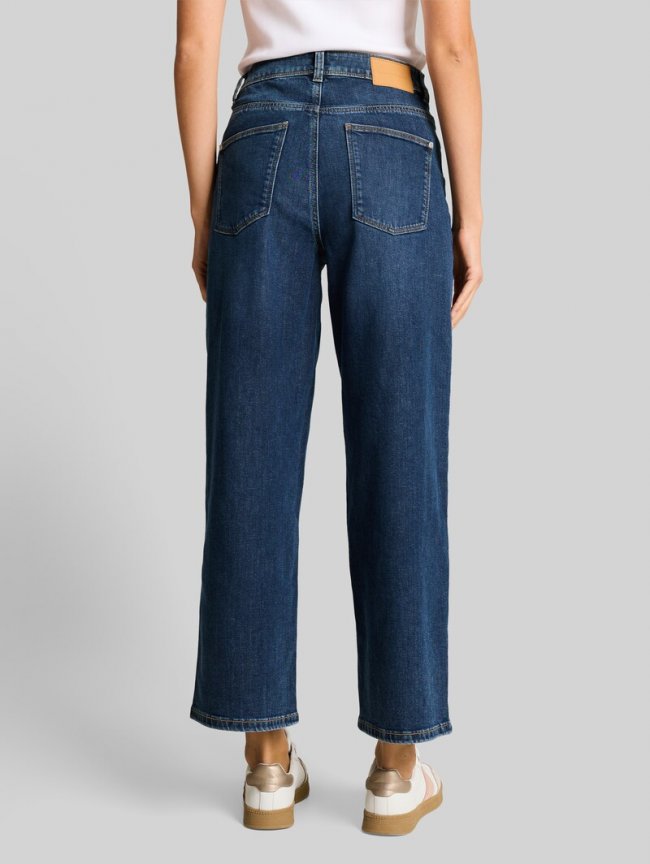 Tom Tailor TTNELMA CULOTTE Jeans - Mid Stone Bright Blue Denim