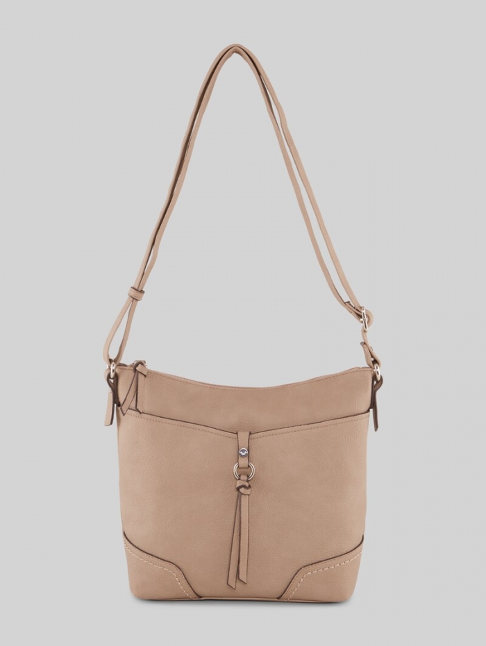 Tom Tailor Imeri Umhängetasche - Taupe / Taupe