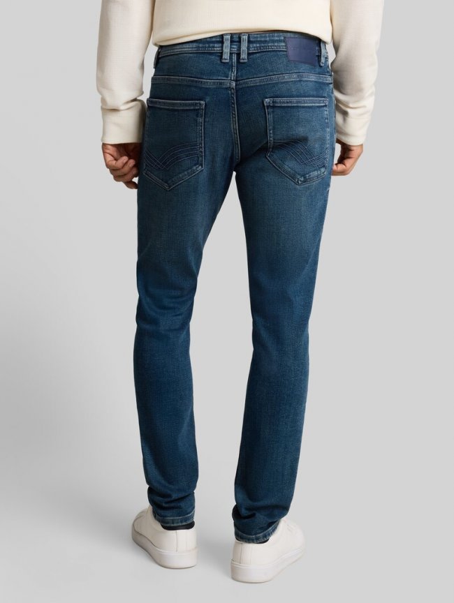 Tom Tailor TTTROY SLIM Jeans - Tinted Blue Denim Tom Tailor TTTROY SLIM Jeans - Tinted Blue Denim