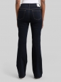 Tom Tailor TTAVA FLARED Jeans mit aufgesetzten Taschen - Rinsed Blue Denim