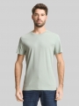 Tom Tailor Basic Fitted T-Shirt - Soft Greyish Green Tom Tailor Basic Fitted T-Shirt - Soft Greyish Green