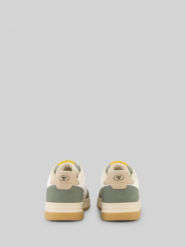 Tom Tailor Sneaker mit Colour-Blocking - White-green Tom Tailor Sneaker mit Colour-Blocking - White-green