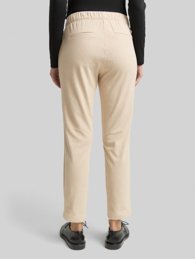 Tom Tailor Loose Slim Cordhose - Sand Stone Beige Tom Tailor Loose Slim Cordhose - Sand Stone Beige