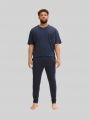 Tom Tailor Pyjama-Hose aus Baumwolle - Blue-dark-solid Tom Tailor Pyjama-Hose aus Baumwolle - Blue-dark-solid