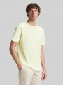 Tom Tailor Basic T-Shirt aus Baumwolle - Lime Cream Green