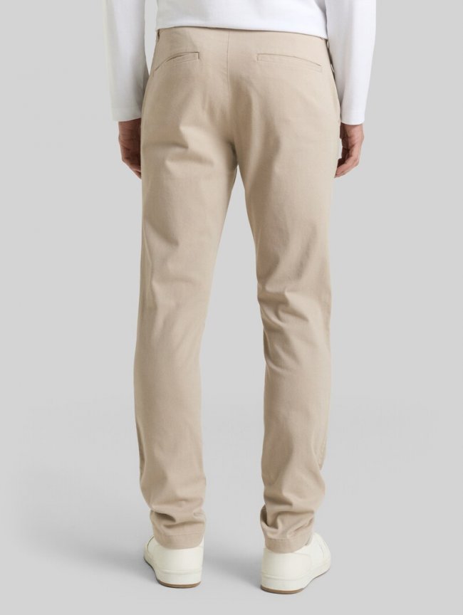 Tom Tailor TTTRAVIS SLIM Chino Hose - Cashew Beige Tom Tailor TTTRAVIS SLIM Chino Hose - Cashew Beige