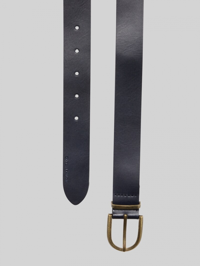 Tom Tailor TTSYLKE Ledergürtel mit abgerundeter Dornschließe - Navy Uni Tom Tailor TTSYLKE Ledergürtel mit abgerundeter Dornschließe - Navy Uni