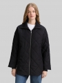 Tom Tailor Loose Fit Steppmantel - Deep Black Tom Tailor Loose Fit Steppmantel - Deep Black