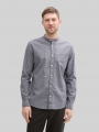 Tom Tailor Fitted Oxford Hemd mit Brusttasche - Navy Chambray Tom Tailor Fitted Oxford Hemd mit Brusttasche - Navy Chambray