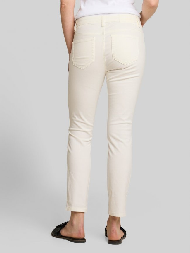 Tom Tailor TTLENE SLIM CROPPED Jeans - White Tom Tailor TTLENE SLIM CROPPED Jeans - White