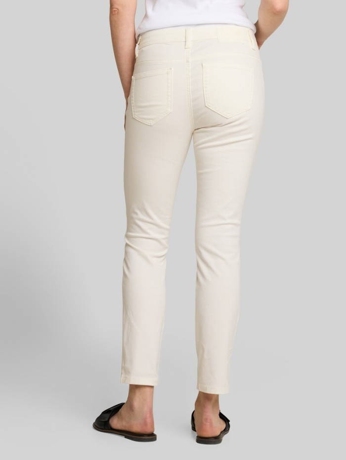 Tom Tailor TTLENE SLIM CROPPED Jeans - White Tom Tailor TTLENE SLIM CROPPED Jeans - White