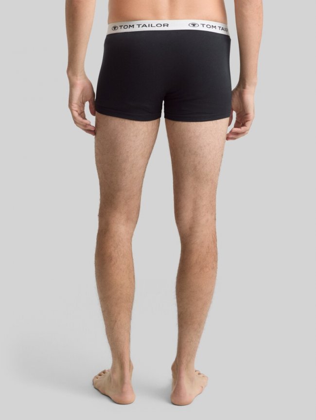 Tom Tailor Kurze Boxershorts im 3er-Pack - Silver Uni Tom Tailor Kurze Boxershorts im 3er-Pack - Silver Uni