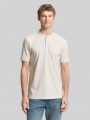Tom Tailor Piqué Poloshirt mit Stehkragen - Greyish White Tom Tailor Piqué Poloshirt mit Stehkragen - Greyish White