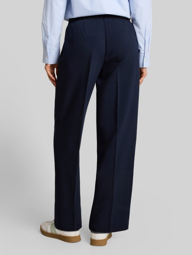 Tom Tailor Straight Hose mit Bügelfalte - Sky Captain Blue Tom Tailor Straight Hose mit Bügelfalte - Sky Captain Blue