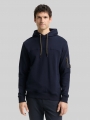 Tom Tailor Hoodie Sweatshirt mit Taschen - Sky Captain Blue Tom Tailor Hoodie Sweatshirt mit Taschen - Sky Captain Blue