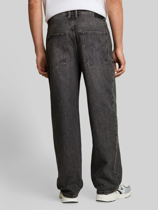 Tom Tailor TTELLIOT BAGGY Jeans - Used Mid Stone Grey Denim Tom Tailor TTELLIOT BAGGY Jeans - Used Mid Stone Grey Denim