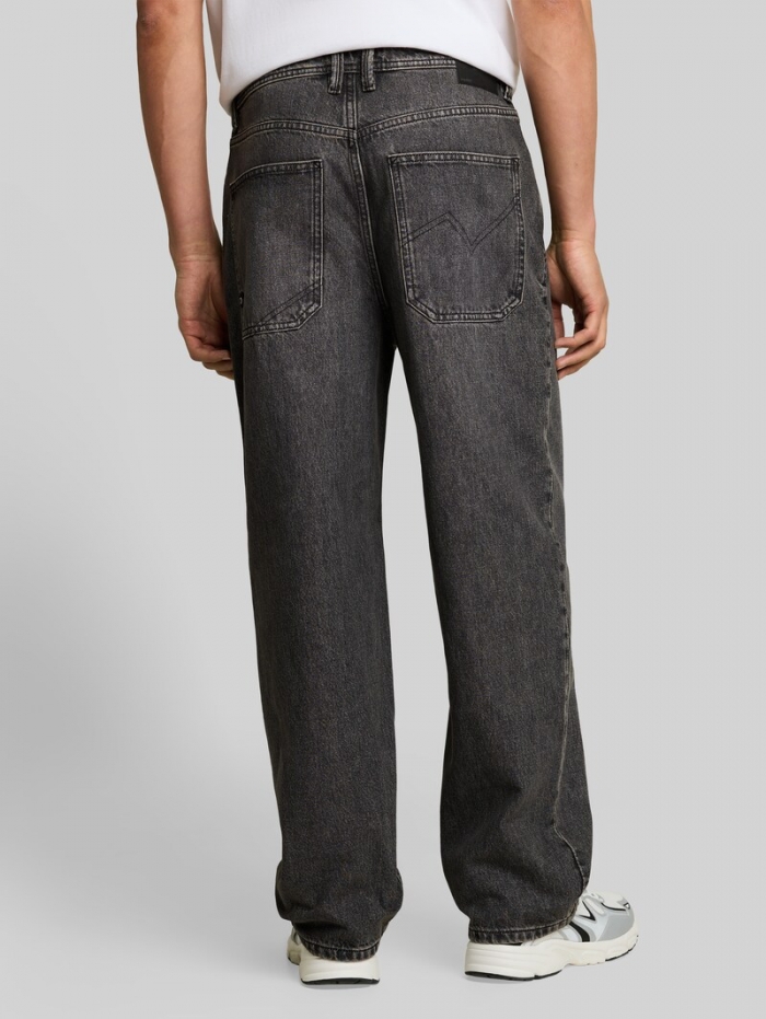 Tom Tailor TTELLIOT BAGGY Jeans - Used Mid Stone Grey Denim Tom Tailor TTELLIOT BAGGY Jeans - Used Mid Stone Grey Denim
