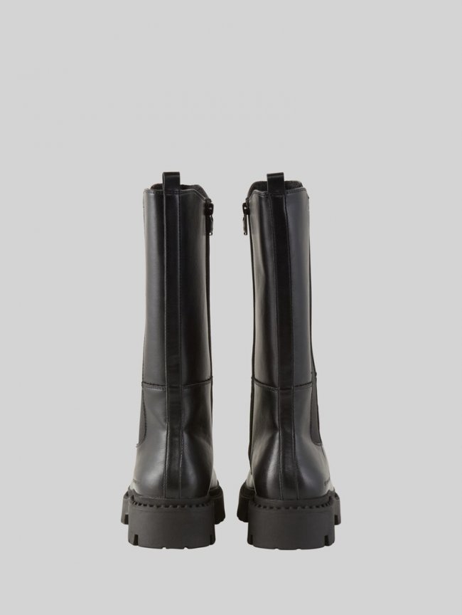 Tom Tailor Gefütterte Stiefel - Black Tom Tailor Gefütterte Stiefel - Black