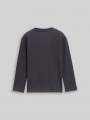 Tom Tailor Langarmshirt mit Fotoprint - Coal Grey Tom Tailor Langarmshirt mit Fotoprint - Coal Grey