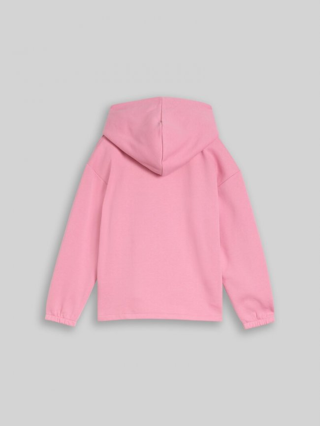 Tom Tailor Hoodie Sweatshirt mit Wendepailletten - Smooth Rose Tom Tailor Hoodie Sweatshirt mit Wendepailletten - Smooth Rose