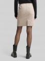Tom Tailor Cordrock mit Kordelzug - Soft Taupe Grey