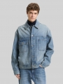 Tom Tailor Relaxed Fit Jeansjacke mit Eingriffstaschen - Tinted Blue Denim Tom Tailor Relaxed Fit Jeansjacke mit Eingriffstaschen - Tinted Blue Denim