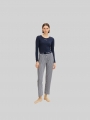 Tom Tailor Pyjamahose mit Streifenmuster - Blue Stripes Tom Tailor Pyjamahose mit Streifenmuster - Blue Stripes