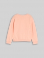 Tom Tailor Cropped Sweatshirt mit Print - Peach Bloom Tom Tailor Cropped Sweatshirt mit Print - Peach Bloom