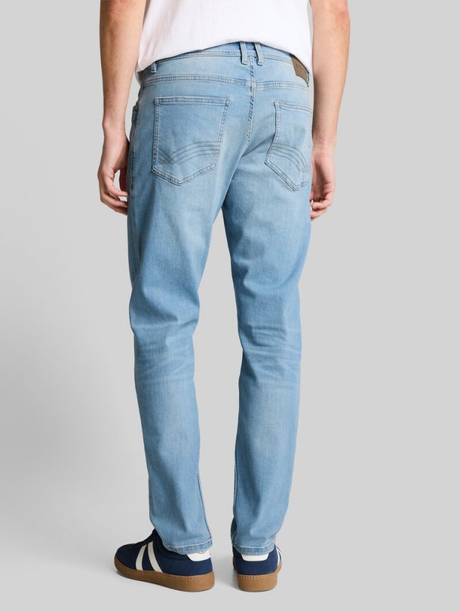 Tom Tailor TTCURT TAPERED Jeans mit Superstretch - Light Stone Blue Denim Tom Tailor TTCURT TAPERED Jeans mit Superstretch - Light Stone Blue Denim