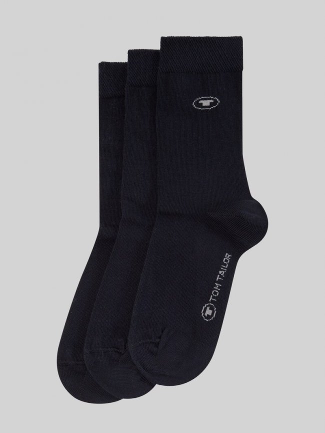 Tom Tailor Socken im 3er-Pack - Dark Navy Tom Tailor Socken im 3er-Pack - Dark Navy