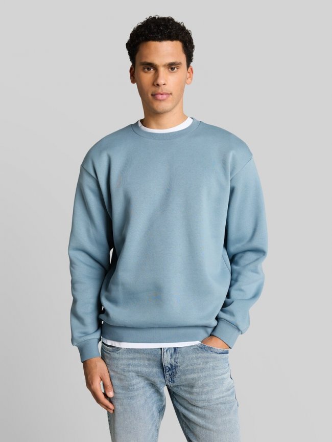 Tom Tailor Basic Sweatshirt - Citadel Blue Tom Tailor Basic Sweatshirt - Citadel Blue