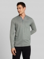 Tom Tailor Serafino Langarmshirt mit Brusttasche - Mint Olive Injected Stripe Tom Tailor Serafino Langarmshirt mit Brusttasche - Mint Olive Injected Stripe