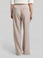 Tom Tailor TTLEA WIDE Hose mit Bügelfalte - Soft Taupe Grey Melange Tom Tailor TTLEA WIDE Hose mit Bügelfalte - Soft Taupe Grey Melange