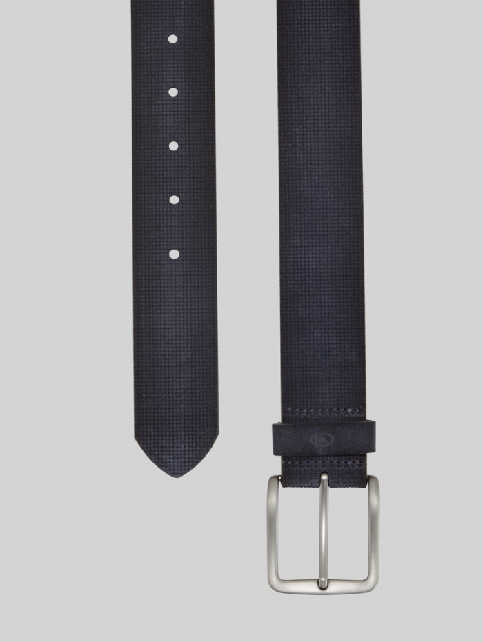 Tom Tailor TTBART Ledergürtel mit eckiger Dornschließe - Navy Uni Tom Tailor TTBART Ledergürtel mit eckiger Dornschließe - Navy Uni