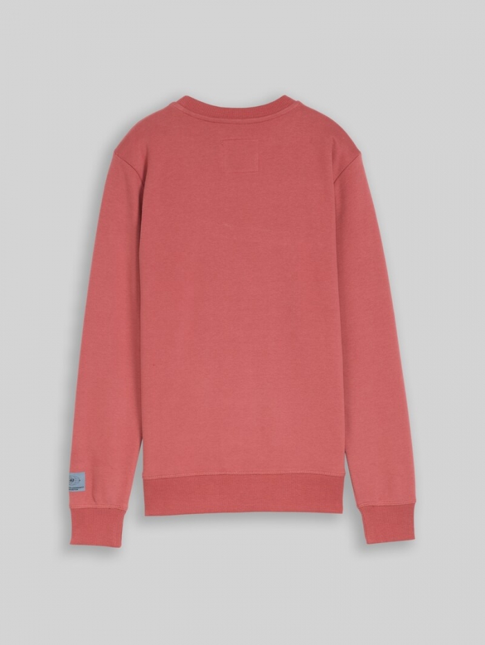 Tom Tailor Basic Sweatshirt - Faded Red