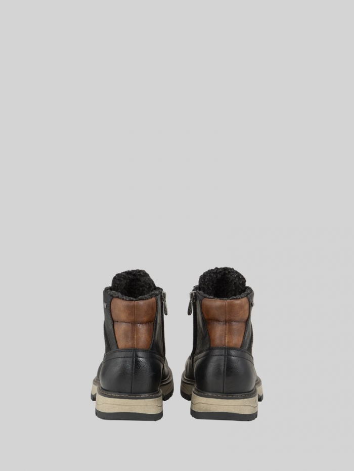Tom Tailor Wasserdichte Schnürstiefeletten - Black Tom Tailor Wasserdichte Schnürstiefeletten - Black