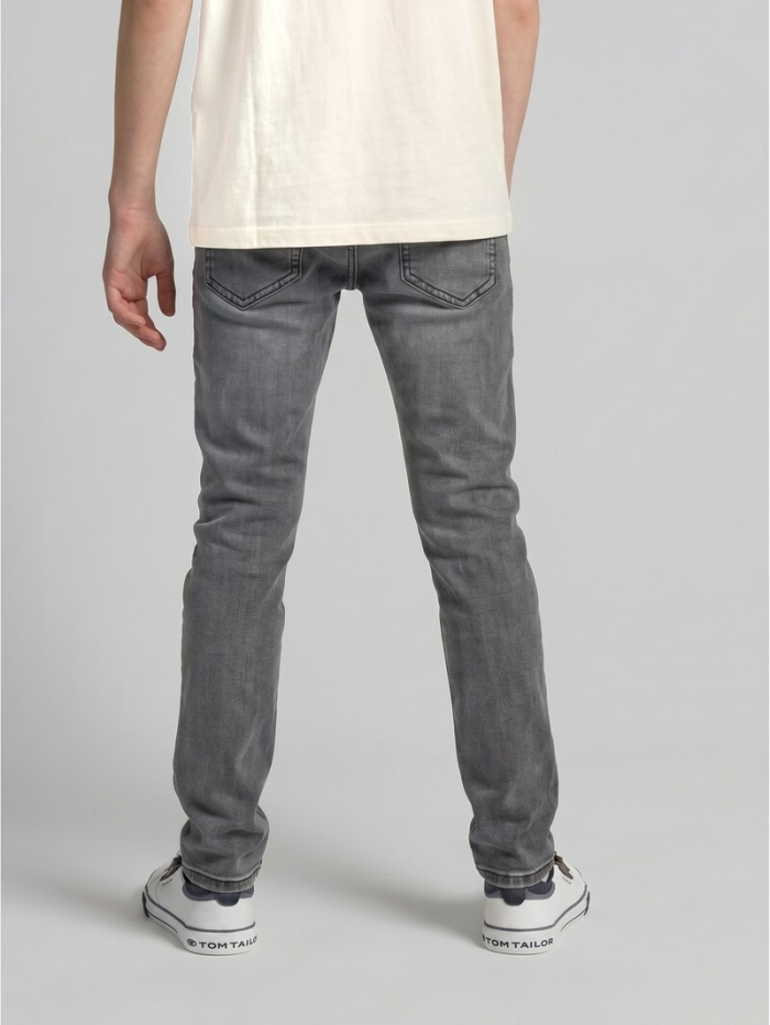 Tom Tailor RYAN SKINNY Jeans - Grey Denim Tom Tailor RYAN SKINNY Jeans - Grey Denim