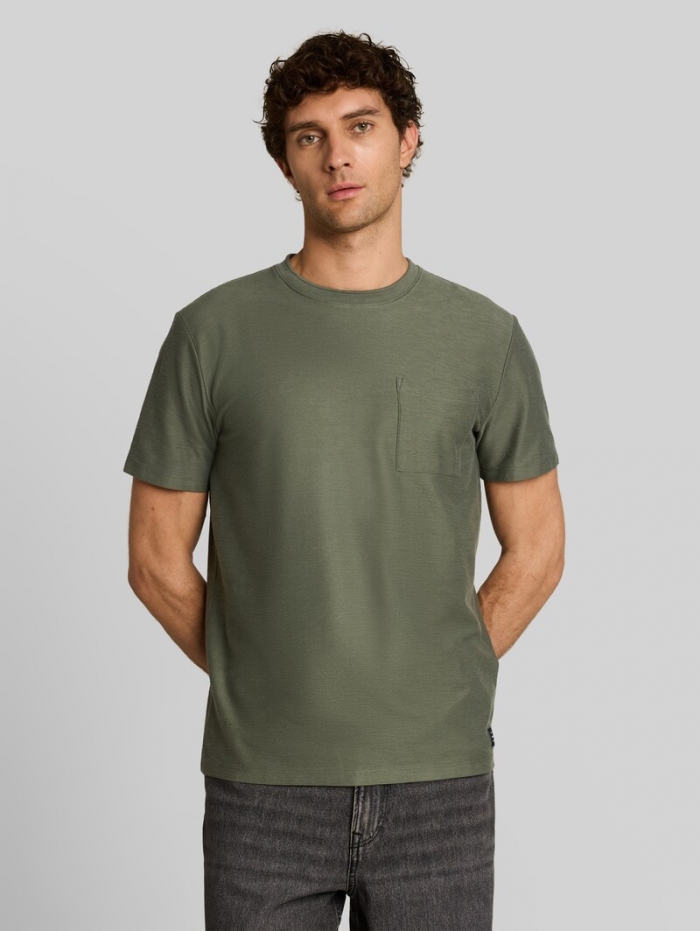Tom Tailor T-Shirt mit Brusttasche - Urban Olive Green Tom Tailor T-Shirt mit Brusttasche - Urban Olive Green