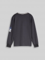 Tom Tailor Oversize Trikot Langarmshirt - Coal Grey Tom Tailor Oversize Trikot Langarmshirt - Coal Grey
