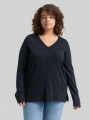 Tom Tailor Plus Size - Loose Fit Strickpullover - Lunar Eclipse Tom Tailor Plus Size - Loose Fit Strickpullover - Lunar Eclipse
