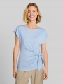 Tom Tailor T-Shirt mit Knotendetail - Kentucky Blue Tom Tailor T-Shirt mit Knotendetail - Kentucky Blue