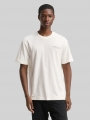 Tom Tailor Relaxed Fit T-Shirt mit Print - Wool White Tom Tailor Relaxed Fit T-Shirt mit Print - Wool White