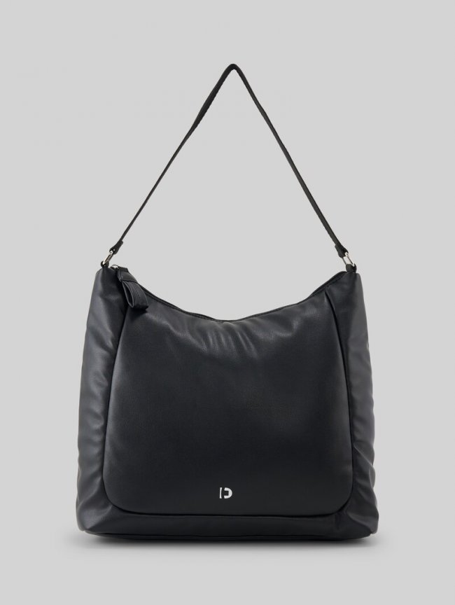 Tom Tailor TTMAYE L Beuteltasche mit Wattierung - Schwarz / Black Tom Tailor TTMAYE L Beuteltasche mit Wattierung - Schwarz / Black