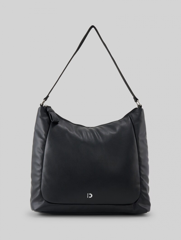 Tom Tailor TTMAYE L Beuteltasche mit Wattierung - Schwarz / Black Tom Tailor TTMAYE L Beuteltasche mit Wattierung - Schwarz / Black