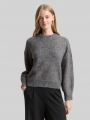 Tom Tailor Oversize Strickpullover - Stormy Gray Melange Tom Tailor Oversize Strickpullover - Stormy Gray Melange