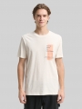 Tom Tailor T-Shirt mit Print - Wool White